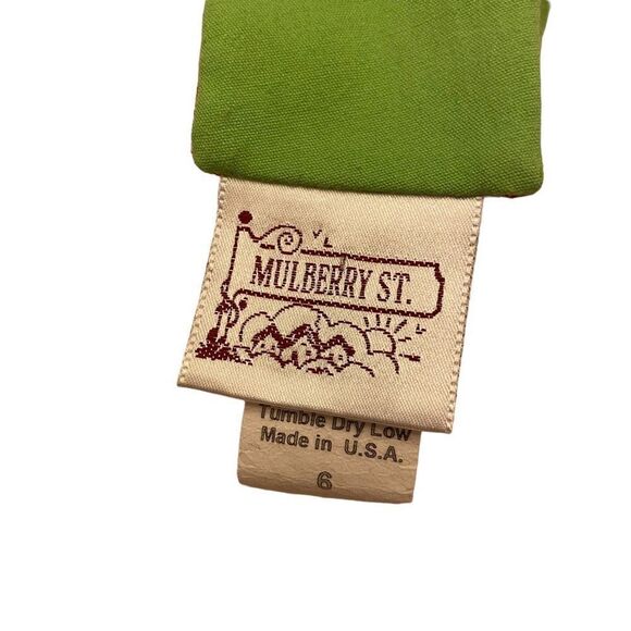 Mulberry Street Reversible‎ Red Green Santa Puppy Christmas Dress Size 6 - Picture 12 of 14